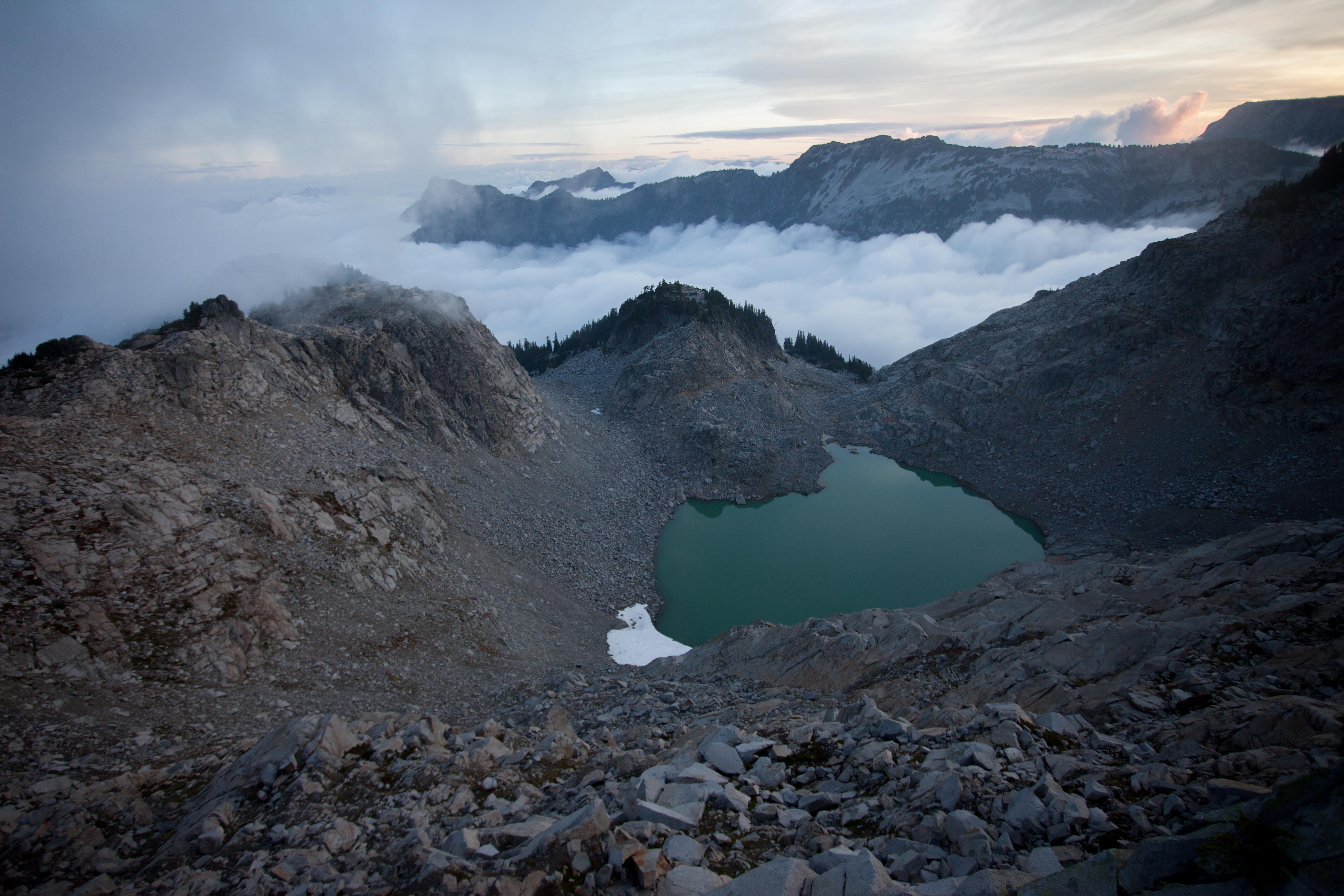 The water doesn't taste too weird, despite the color.