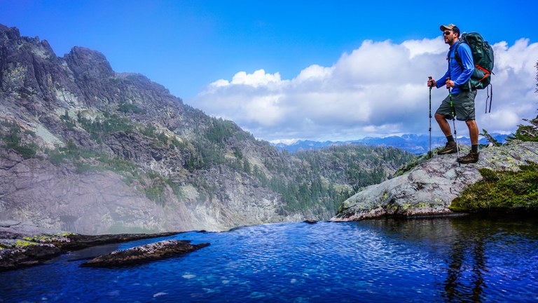 Chikamin Lake by Drew Larrigan