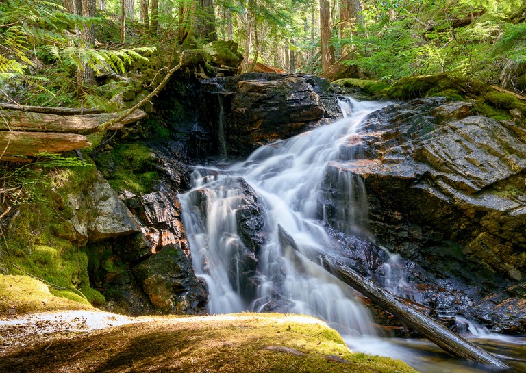 Waterfalls are a treat in the spring. Photo by Kirt Lenard. Waterfalls are a treat in the spring. Photo by Kirt Lenard.