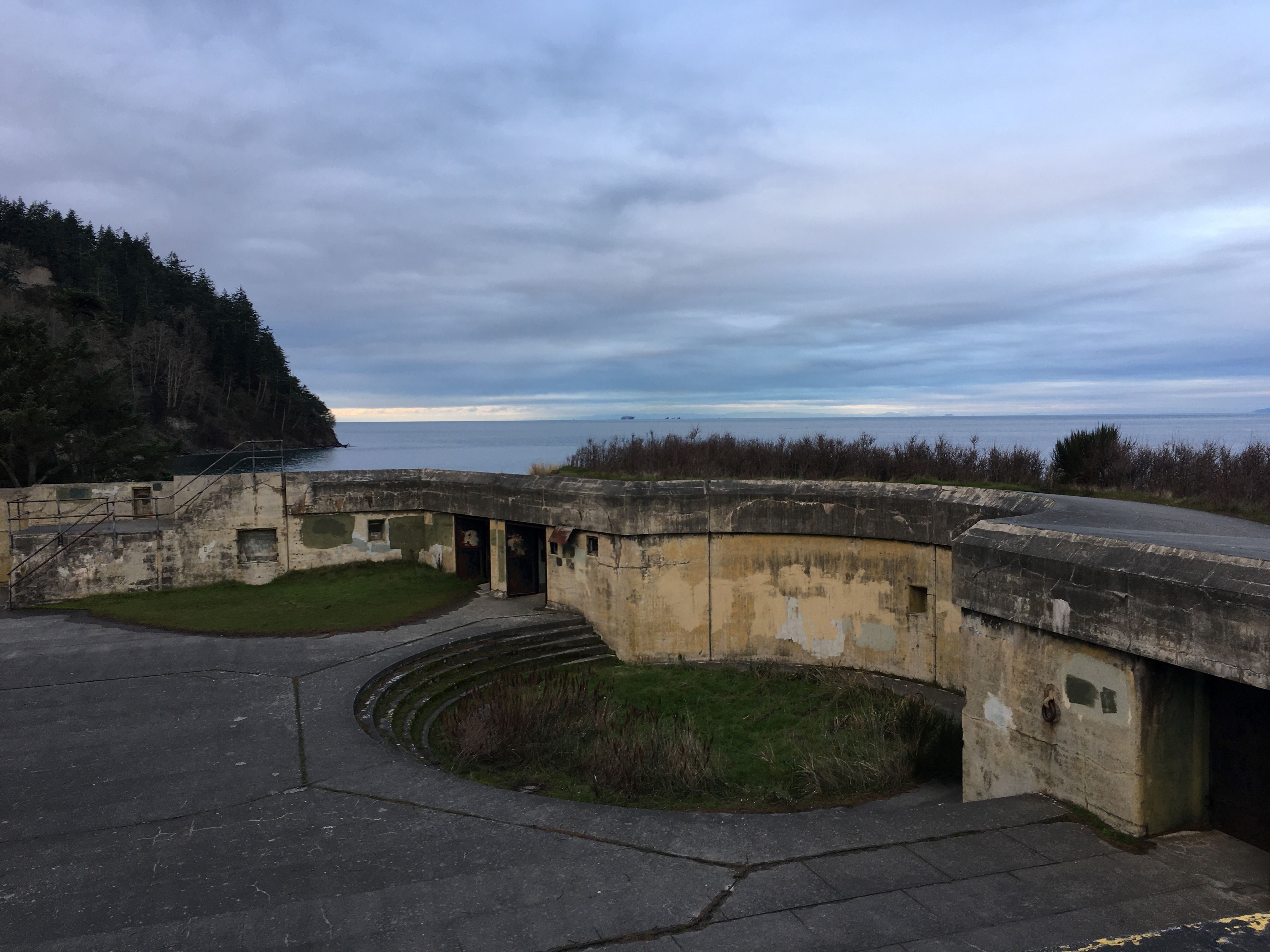 Fort Worden State Park - Point Wilson. Photo by ServeltForth. Old structures at Fort Worden State Park - Point Wilson. Photo by ServeltForth.