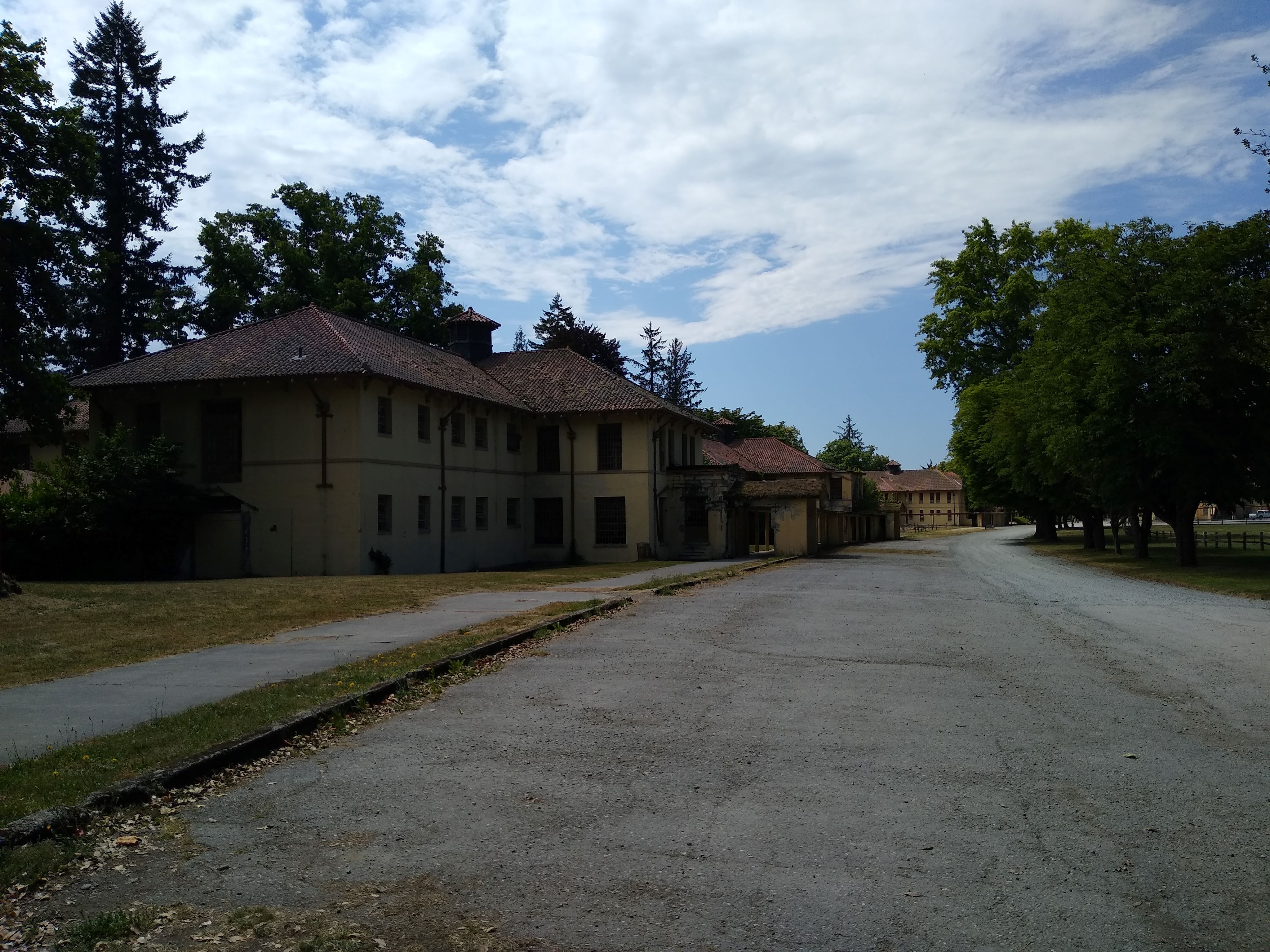 Empty streets at the Northern State Ghost Town. Photo by dgran.