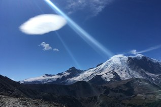 Photo by trip reporter turnerbot Lenticular cloud over mountains