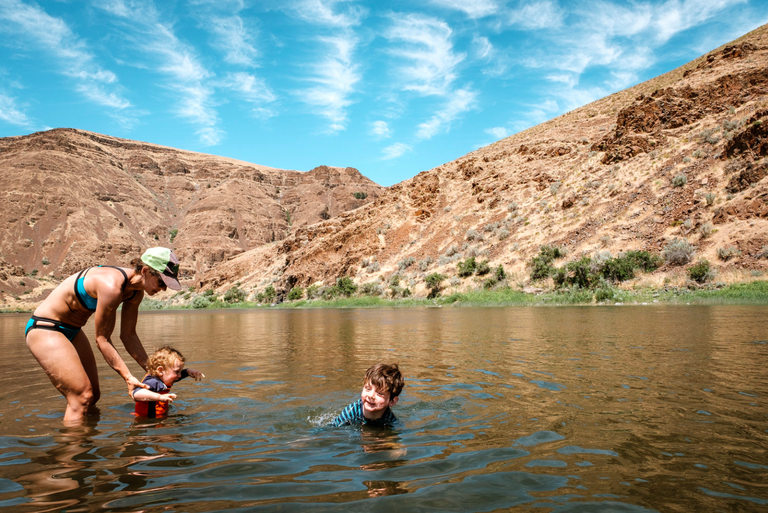 Becca, Wiley, Teplin. Photo by Scott Schell.