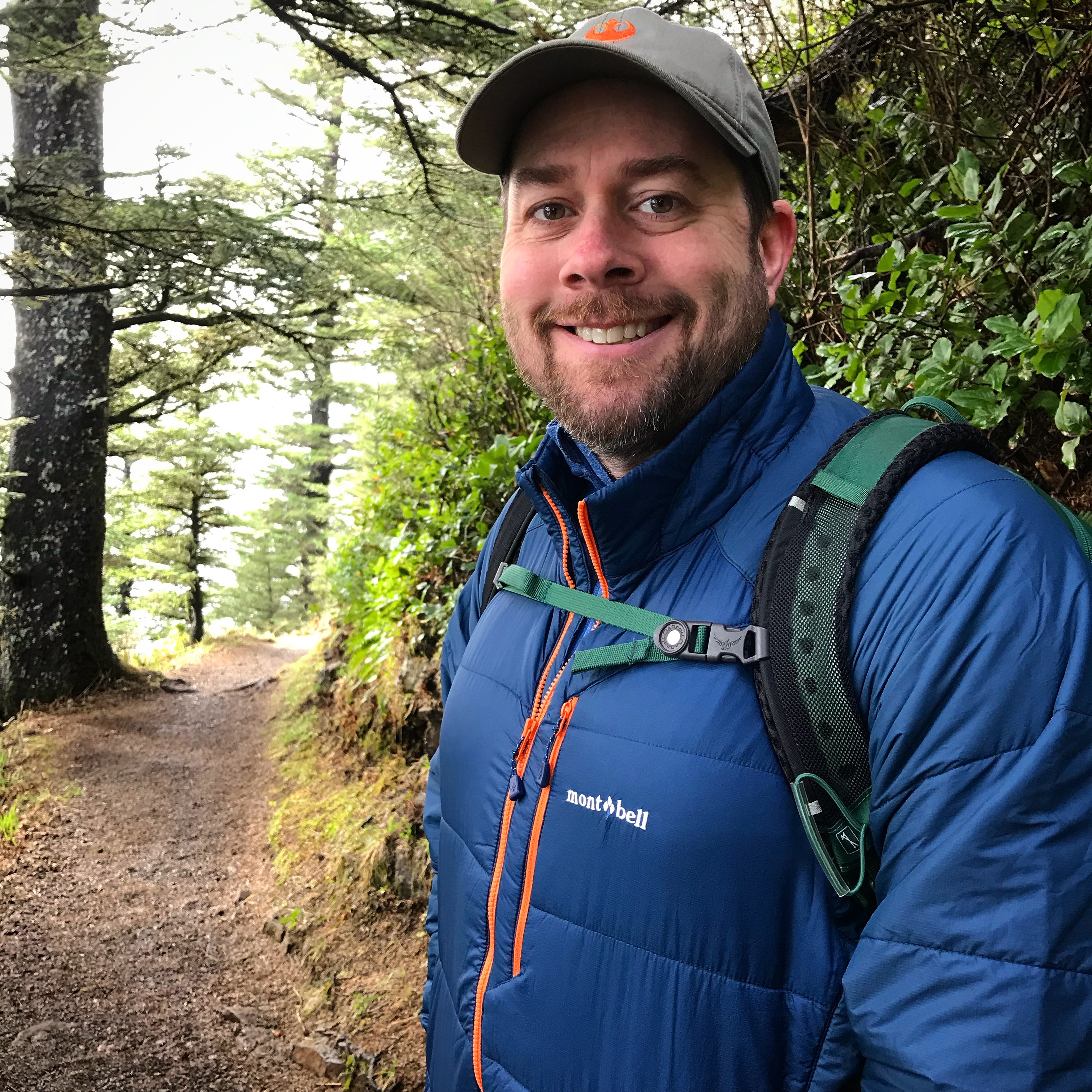 Eli Boschetto on trail. Photo by Mitzi Sugar.