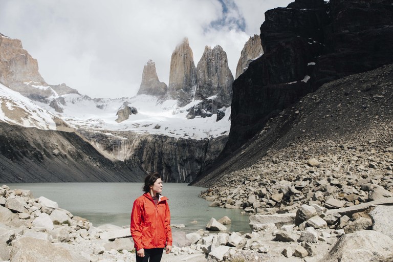 Gale in Patagonia. Photo courtesy Gale Straub.