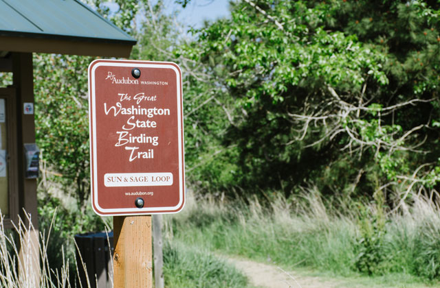 The Sun and Sage Loop at Bennington Lake attracts locals as well as visitors from around the world, as well as nearby Walla Walla. Photo by Anna Roth. 