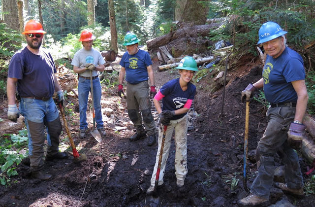 Help keep our trail maintenance program fixing trails, like this section of the Pacific Crest Trail near Snoqualmie Pass. Photo by David Johnson.