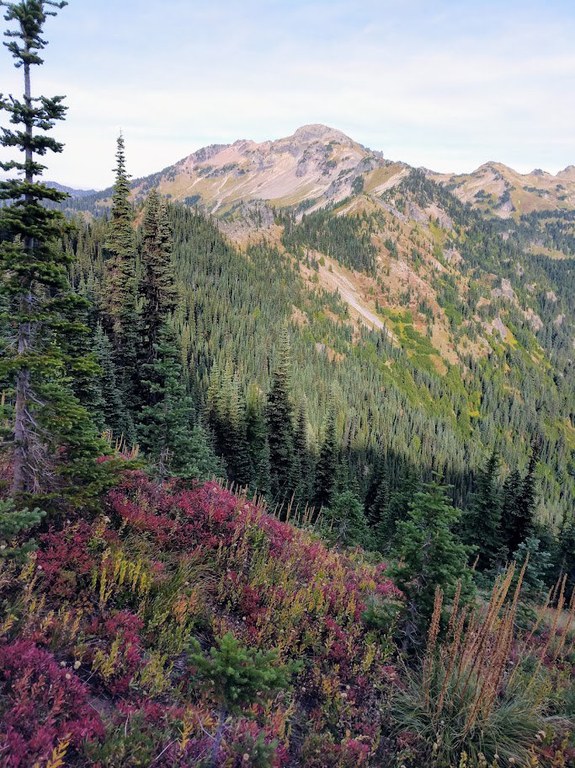 Views across the valley from Angry Mountain.