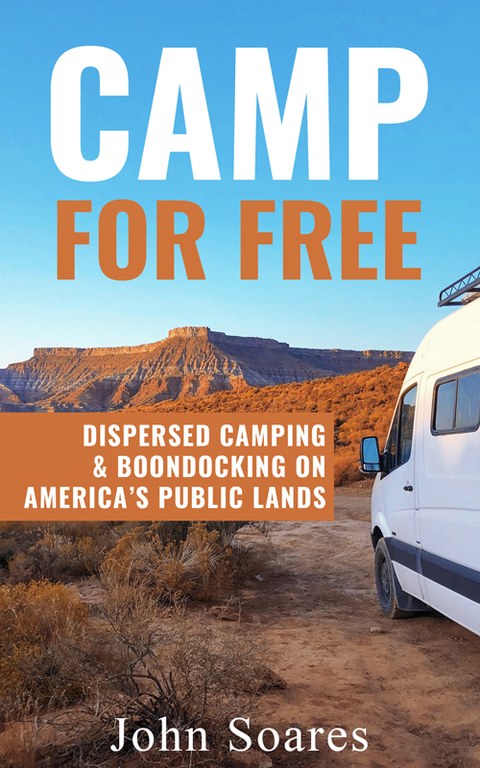 Cover of "Dispersed Camping" book.