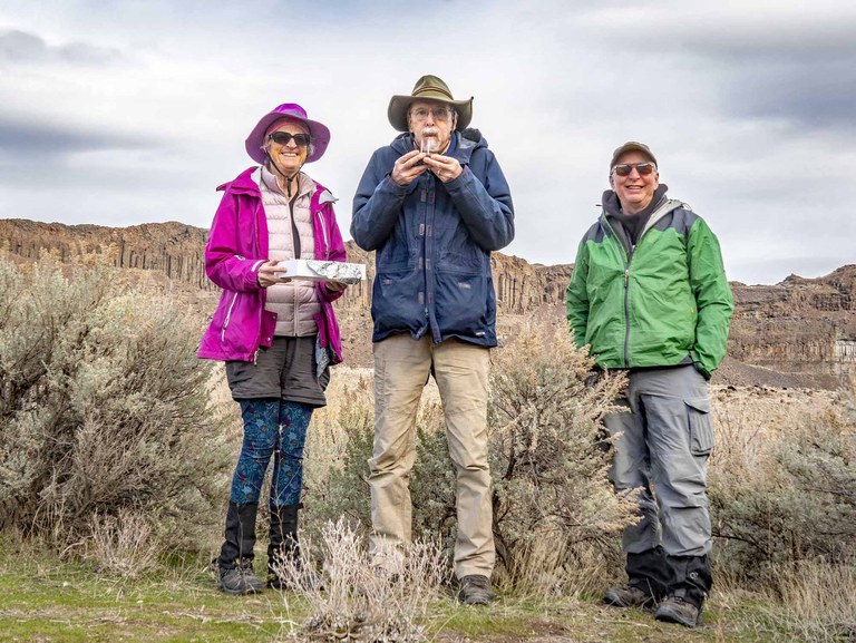 Birthday on trail. Photo by trip reporter mytho-man. david hagen on trail.jpeg