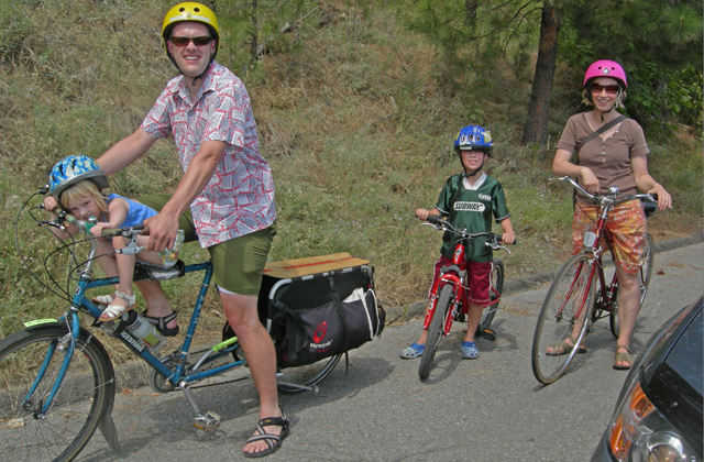 Snyder family on Centennial Trail Anna Roth