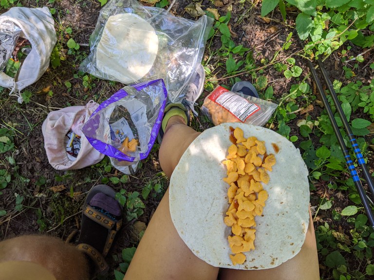 Goldfish tacos by Janée Romesberg