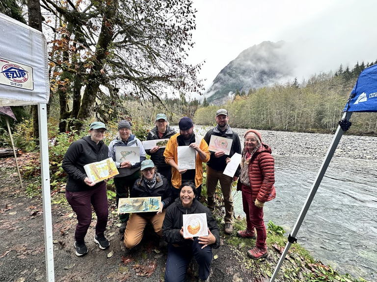 "Plein Air" painting with Puget Sound crew leader Liza Noworyta. Photo by Liza Noworyta. image (4).png