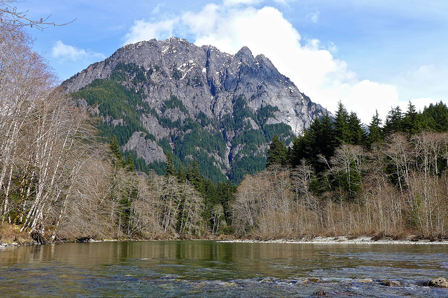 Middle Fork of the Snoqualmie River by  Monty Vanderbilt. 