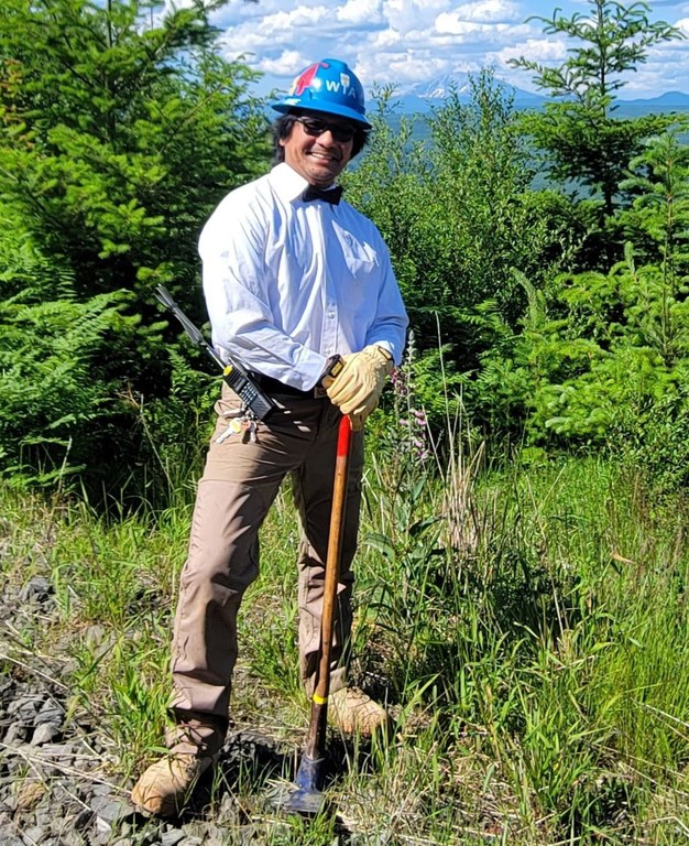 James Alexander, trail crew leader in the Southwest region. Photo courtesy of James Alexander James Alexander, trail crew leader in the Southwest region.