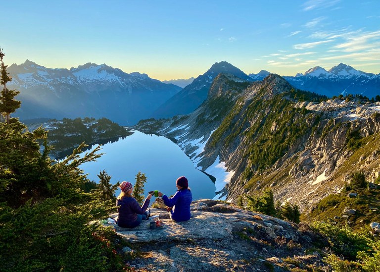 Binny Marwaha at Hidden Lake