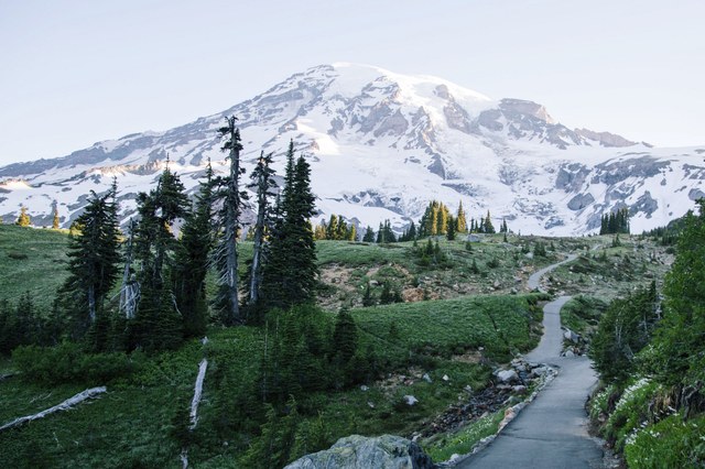 The Skyline Trail in Mount Rainier National Park. Photo by Eunice Lee.