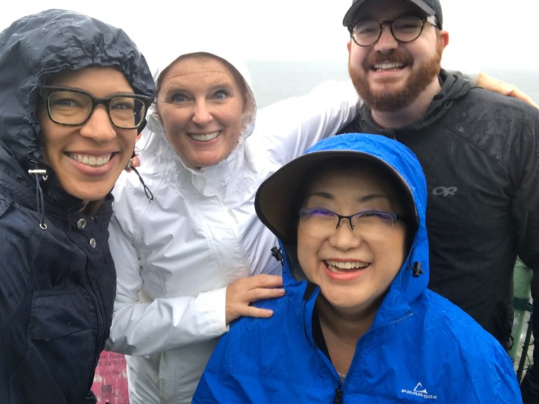 WTA spent September and October getting lawmakers (seen here with Rep. Cindy Ryu in the front center) out on trails in their districts and discussing what can be done to secure funding and increase access to the outdoors.jpg