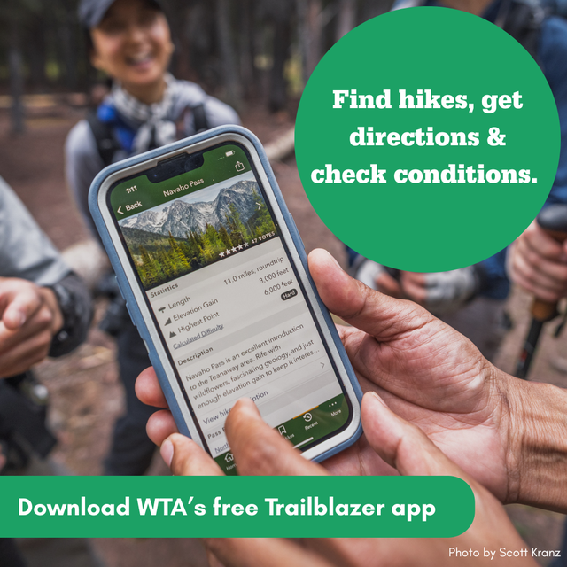 WTA's Trailblazer app: Plan hikes, check conditions, go outside