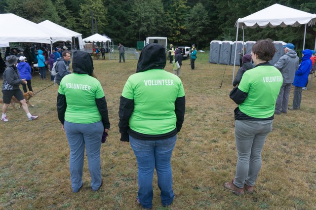 Many thanks to our incredible event volunteers. Photo by Erik Haugen Goodman.