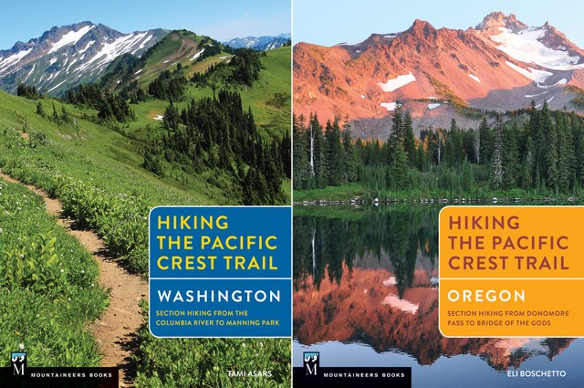 Two new guidebooks help section hikers plan their trips on the PCT. Mountaineers Books 