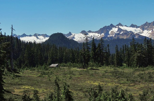 Mazama Park is the stunning destination at the end of the Ridley Creek Trail. Photo by mtnfrog. 