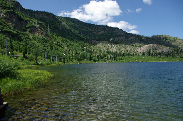 Meta Lake is a short, easy trail great for families and wheelchairs. Photo by raring2hike. 