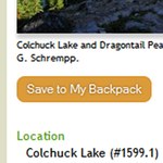 Save any hike to My Backpack. 