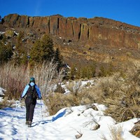 Northrup Canyon in winter. Photo by Kim Brown