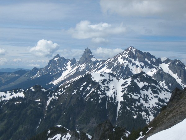 American Border Peak from Goat Mountain