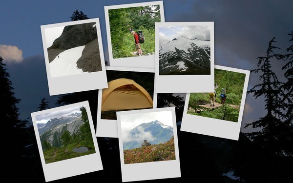 Hannegan hike collage