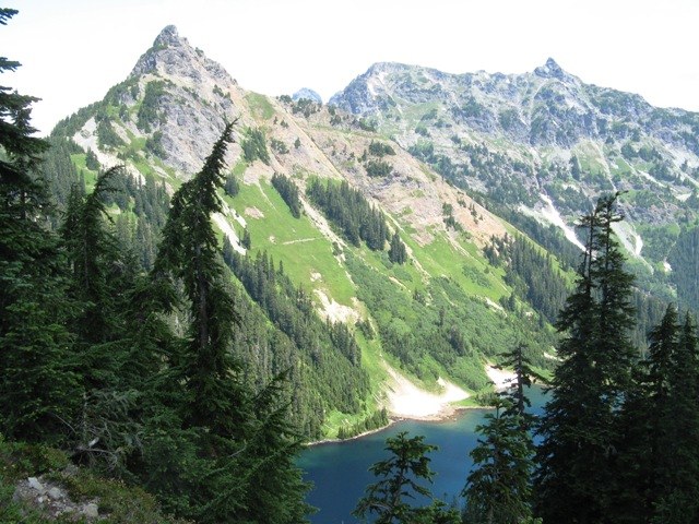 Trail above Joe Lake
