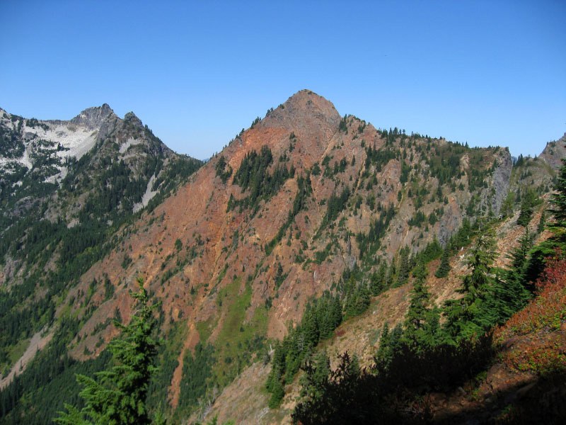 Red Mountain, as viewed from Trail 2000.
