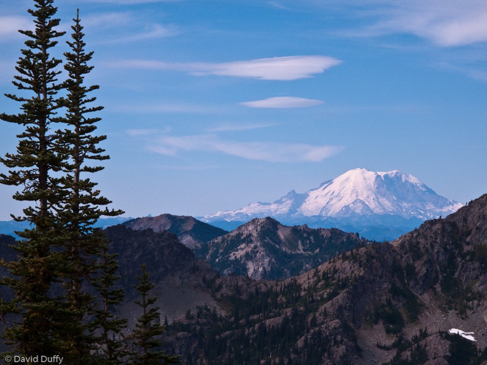 Mt. Rainier from Engalls Pass © David Duffy