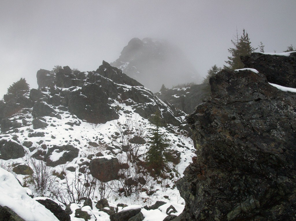 Rocks below the peak J Brink