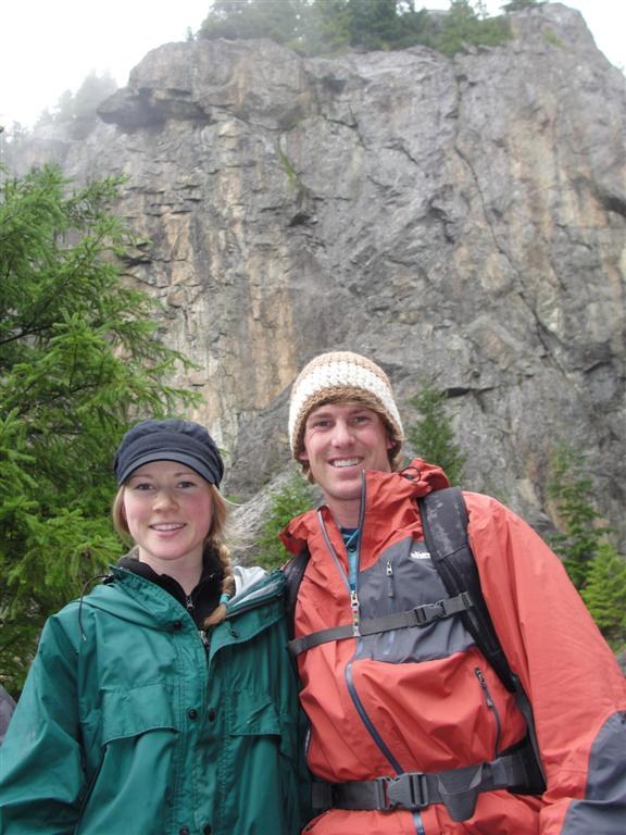 Emily and Shane at the Bat Caves.
