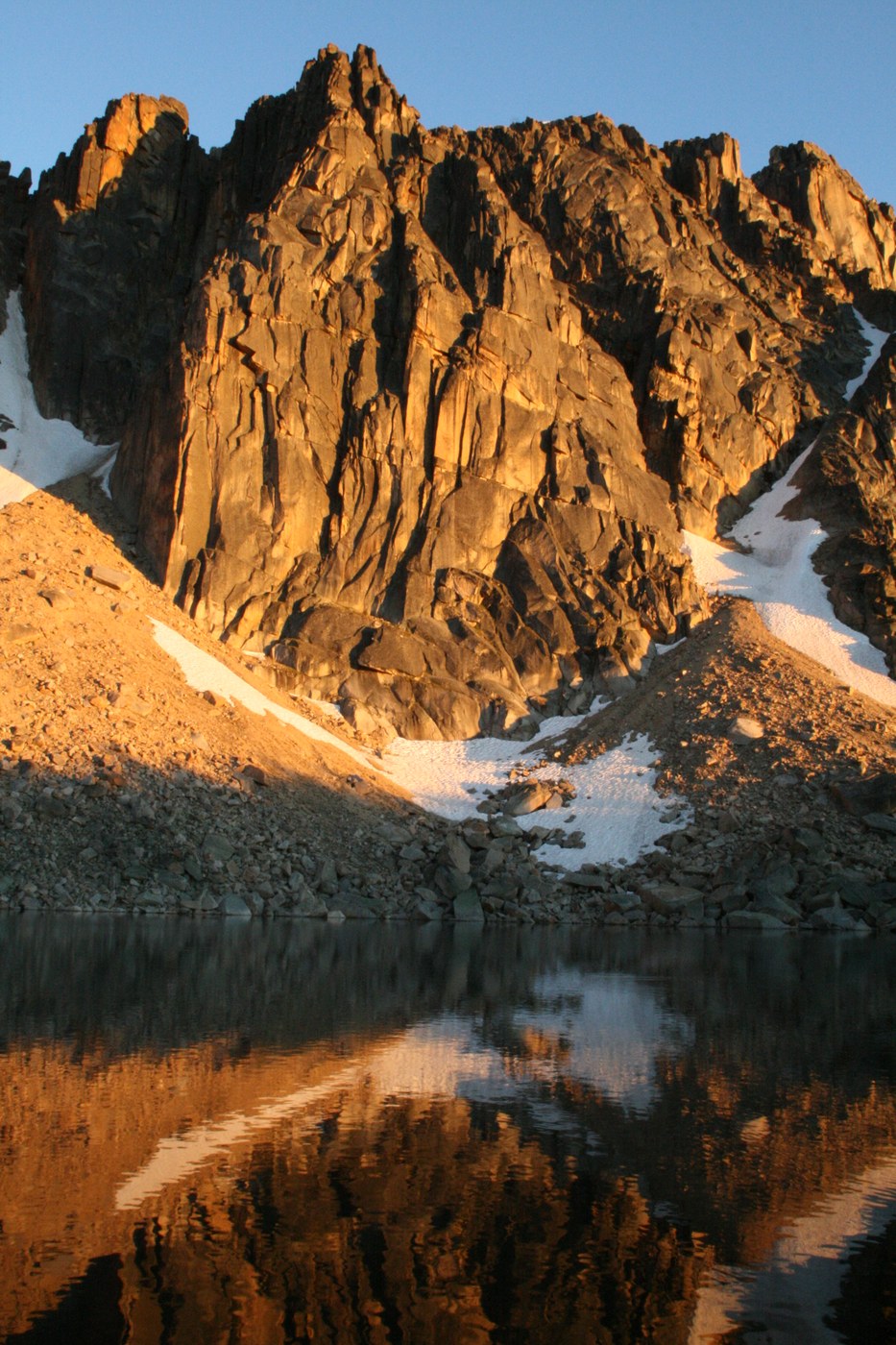 Upper Cathedral Lake, Amphitheater. Photo by Brent Williams