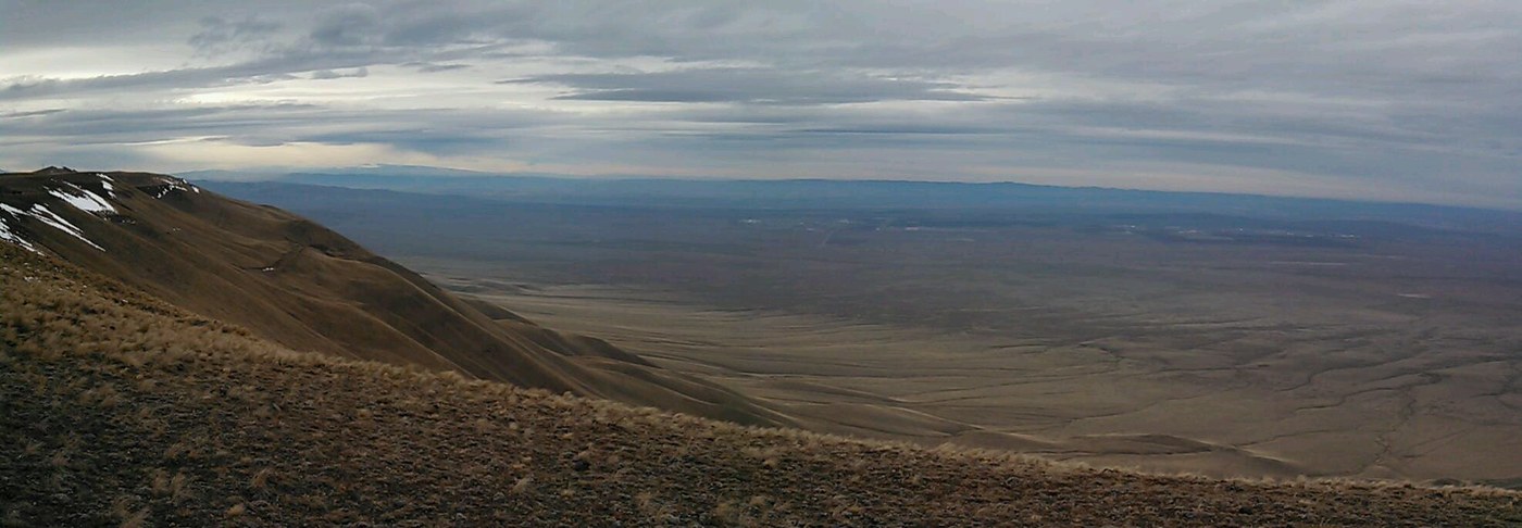 Looking west from the top of Rattlesnake Mountain