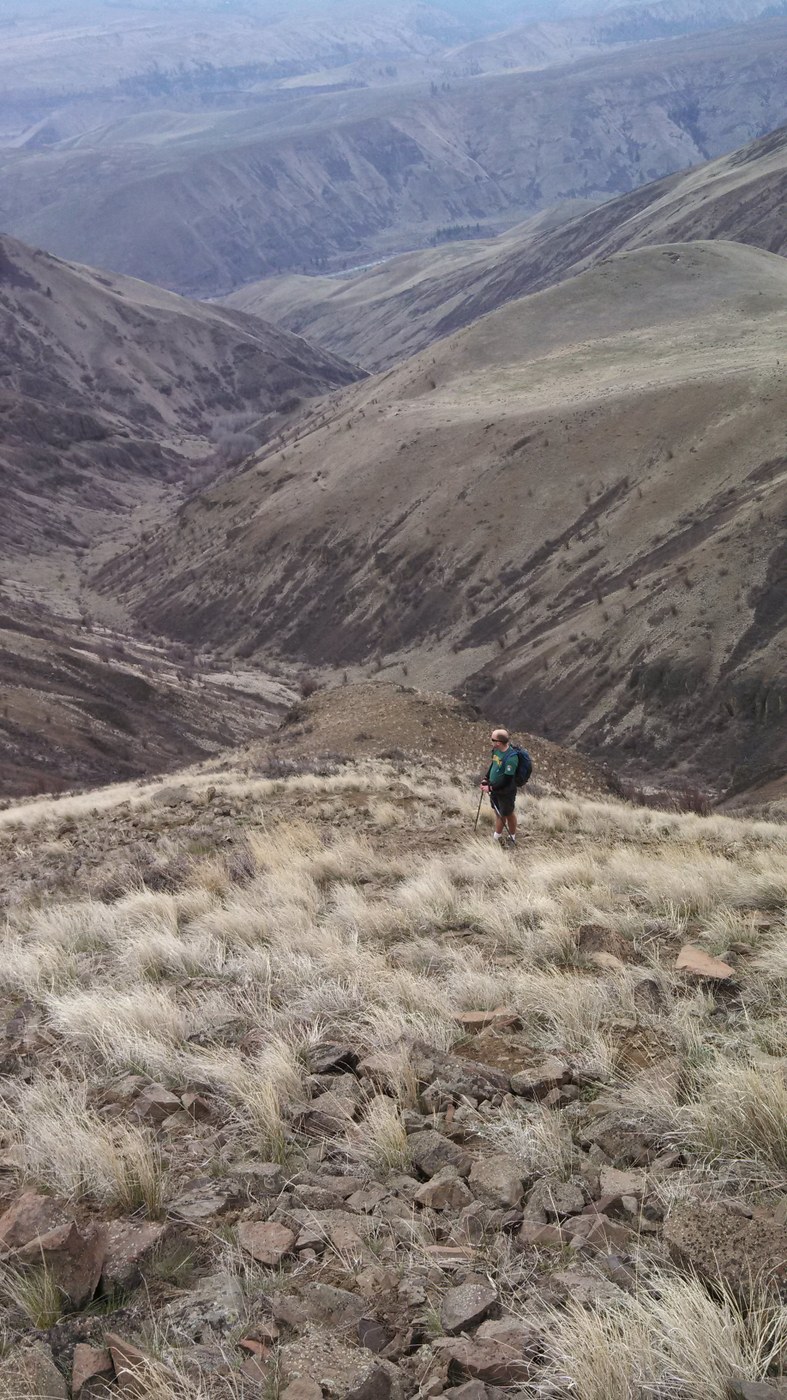 Almost to the ridge trail.