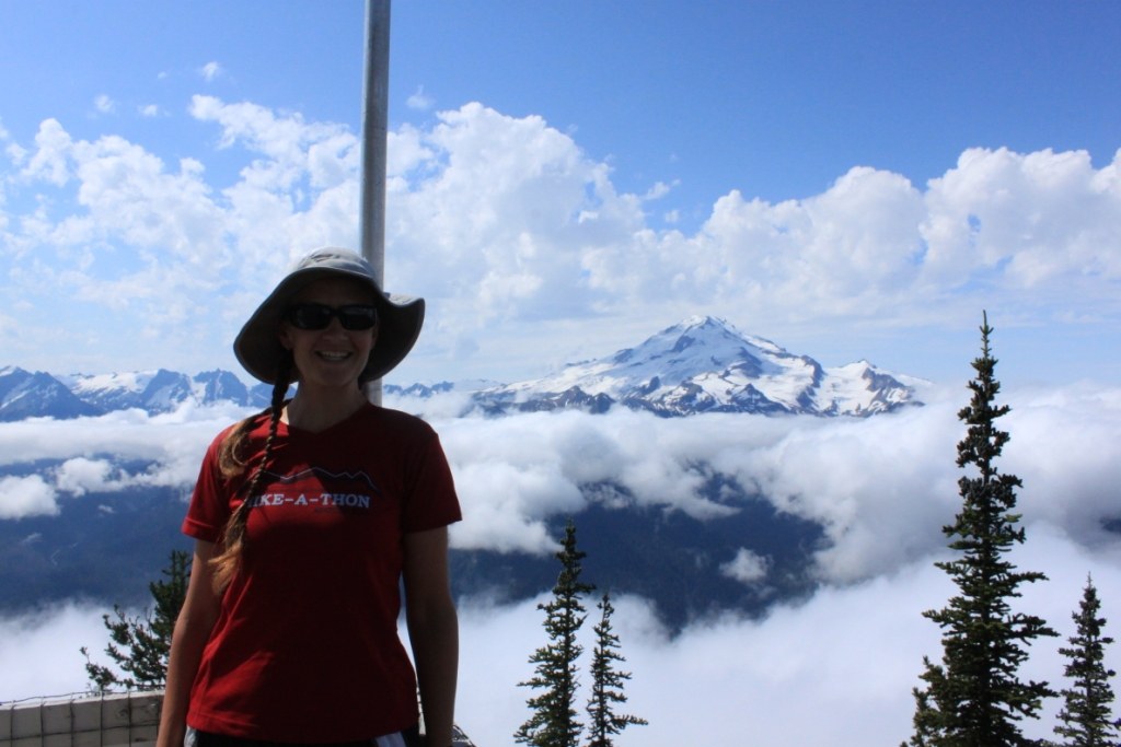 Happy Hike-a-Thoner at the Miners Ridge Lookout!