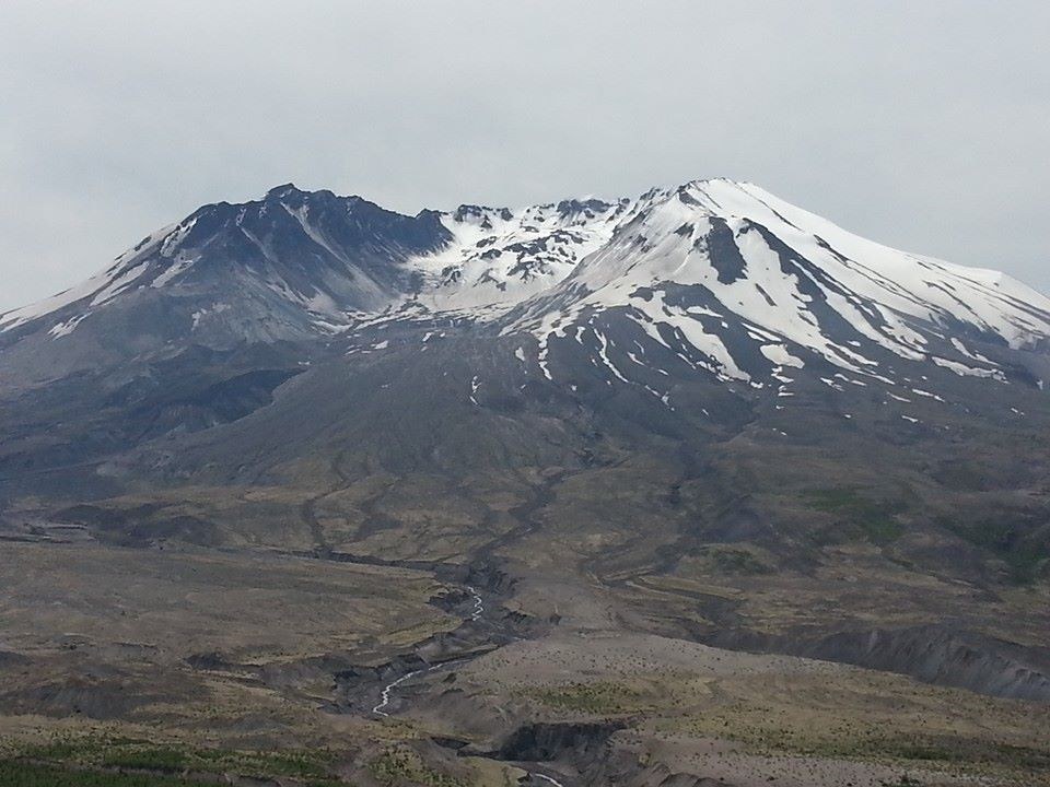 The view from the valley on the North Side.