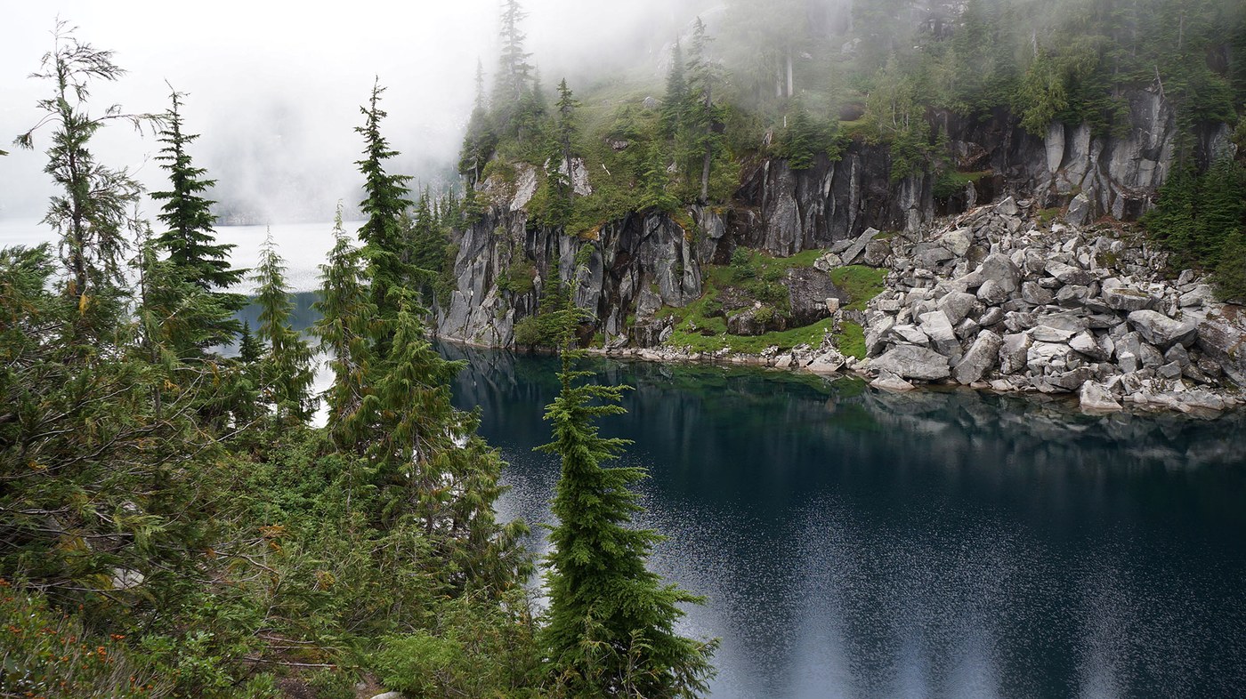 Best Swim of the trip in Big Heart Lake