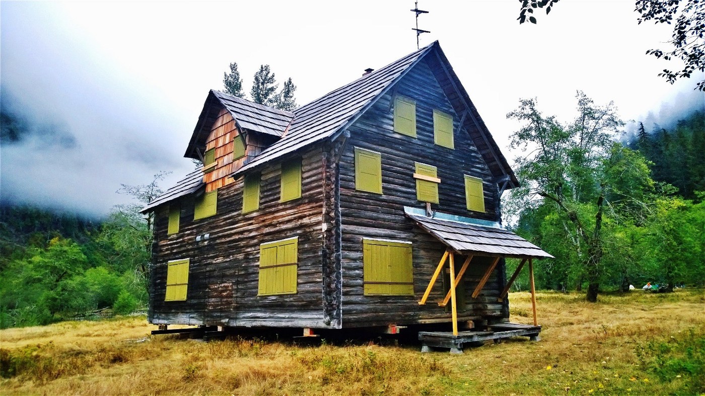 The Chalet in it's new home. Matt Phillips