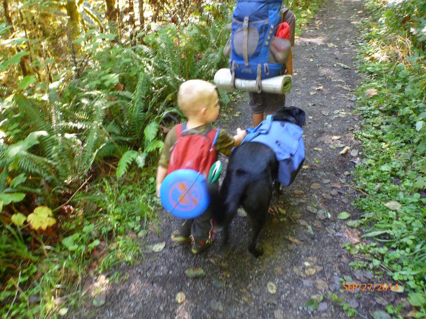 beautiful autum day for a hike
