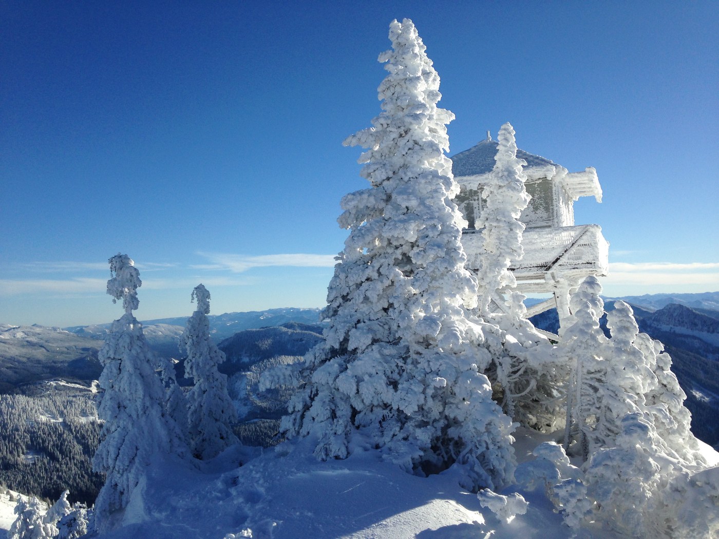 Frozen tower