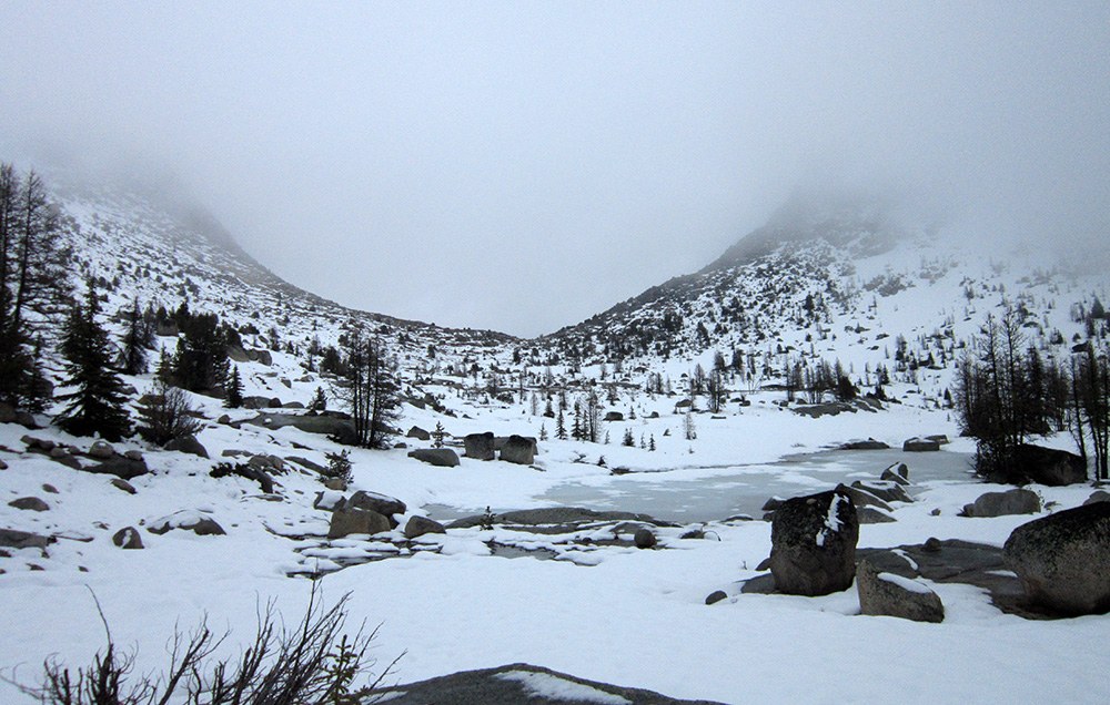 Upper Cathedral Lake and Pass