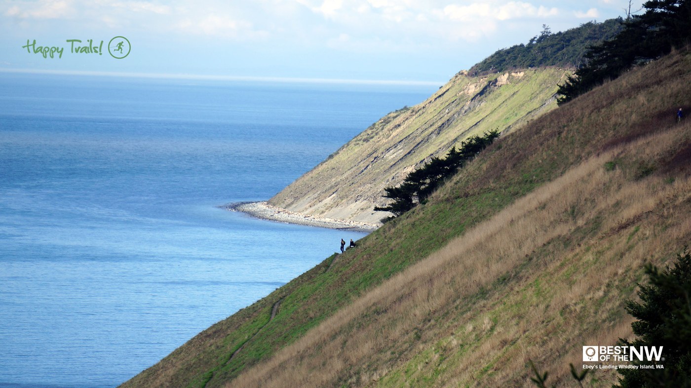 Ebey's Landing Bluff switchback