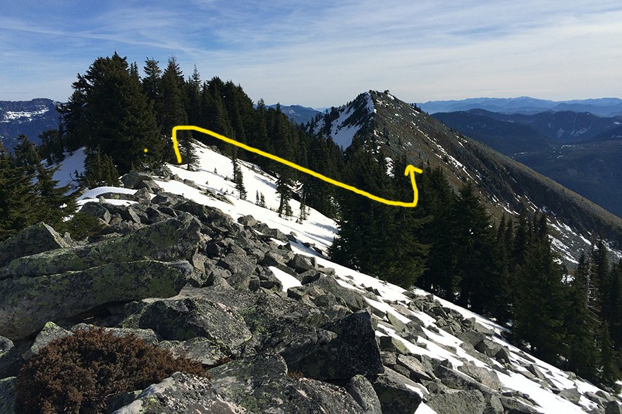 On top of west summit