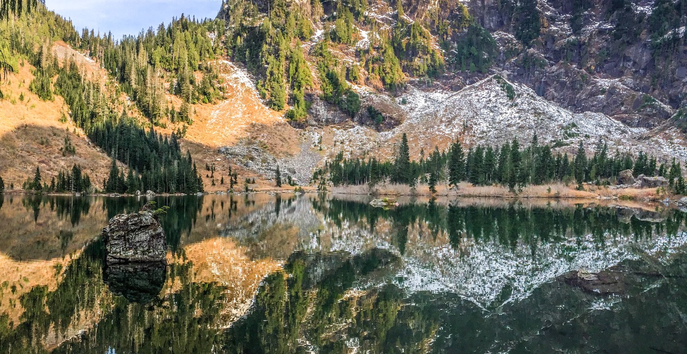 A mirror named Heather Lake