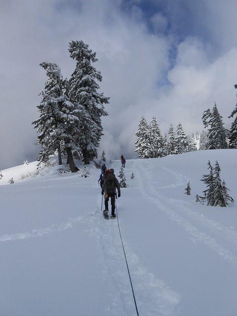 Rope team walk